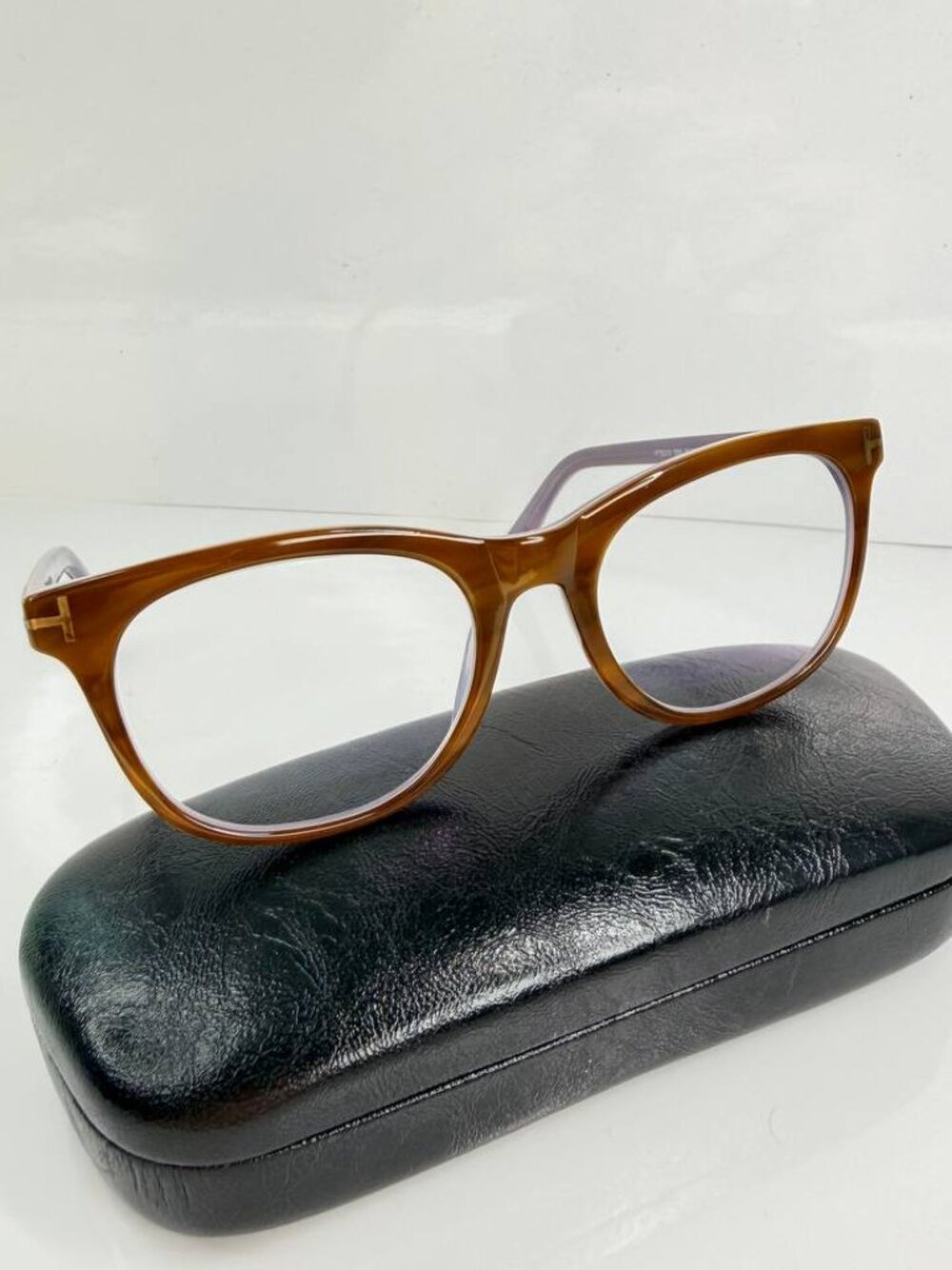 Tom Ford FT5310 Eyeglasses – Brown & Purple – 50-20-145